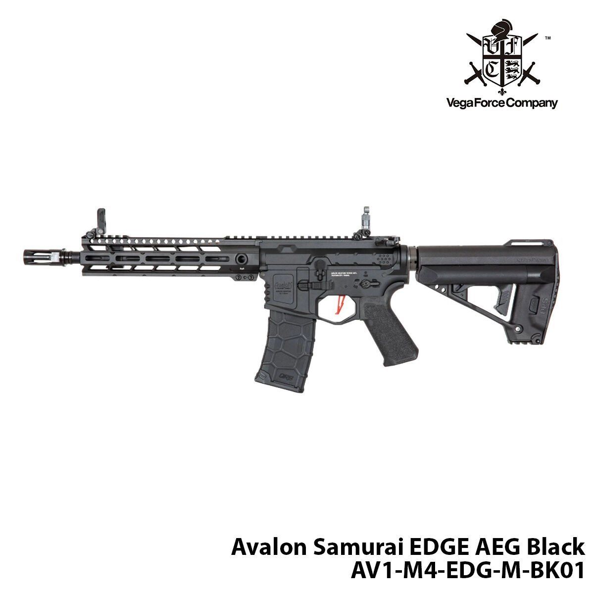 Airsoft Tüfek VFC Avalon Samurai EDGE AV1-M4-EDG-M-BK01-SİYAH