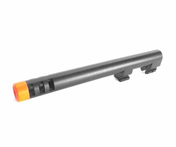 M93R II NS2 Polymer Ported Outer Barrel with Blaze Orange Tip (Part 3R)