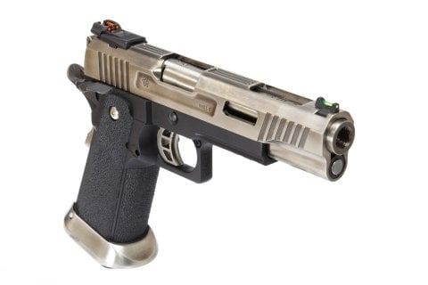 WE Hi-Capa Force 5.1 SV - GBB FULL METAL  Airsoft Tabanca Silver