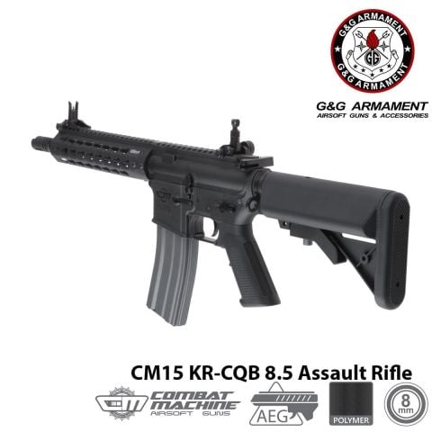Airsoft Tüfek G&G M4 CM15 KR-CQB 8.5 [GIG-01-018743]