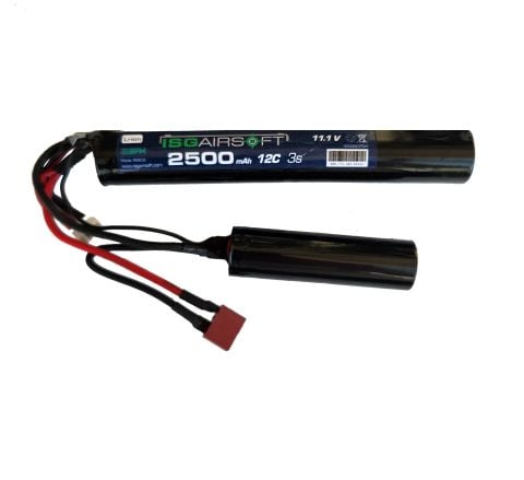 ISGAIRSOFT 11.1V 2.500MAH LI-ION AIRSOFT PIL BATARYA BPM