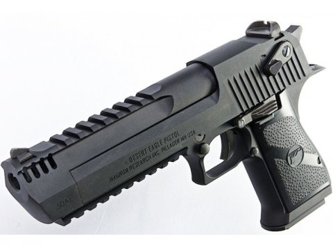 WE AW Desert Eagle L6 .50AE RAIL (Siyah) GBB AIRSOFT TABANCA