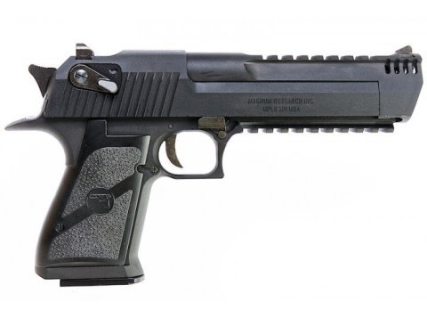 WE AW Desert Eagle L6 .50AE RAIL (Siyah) GBB AIRSOFT TABANCA