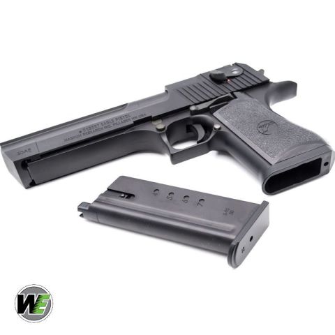 WE AW Desert Eagle .50AE GBB Airsoft Tabanca - SIYAH