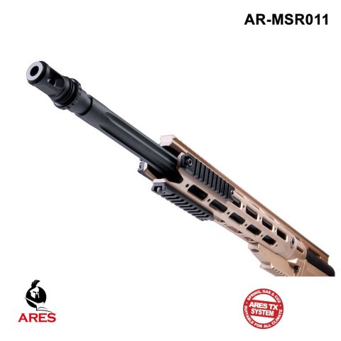 ARES MSR338 SPRING SNIPER TÜFEĞİ BOLT ACTION TAN - ÇÖL RENGI