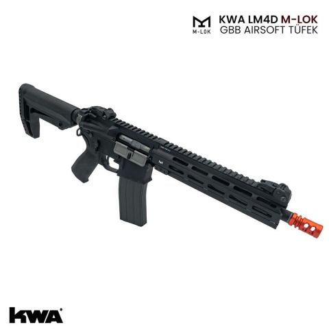 KWA LM4D MLOK GAS Blowback AIRSOFT TRAINING RIFLE