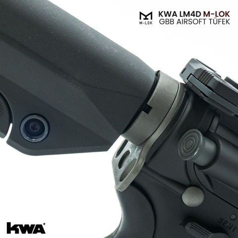 KWA LM4D MLOK GAS Blowback AIRSOFT TRAINING RIFLE