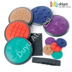 Taktil Diskler - Tactile Discs 2118 5'li Dark Set