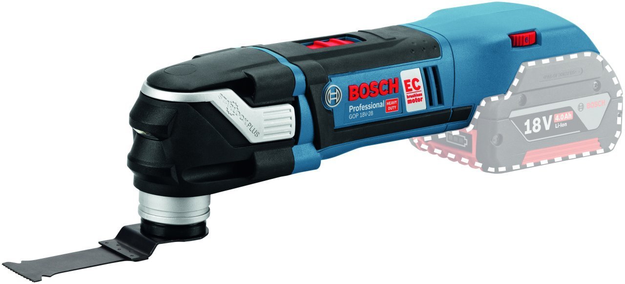 Bosch GOP 18V-28 Solo Salınım Hareketli Makine Sağ/Sol Salınım açısı 1,4 mm 0 601 8B6 002