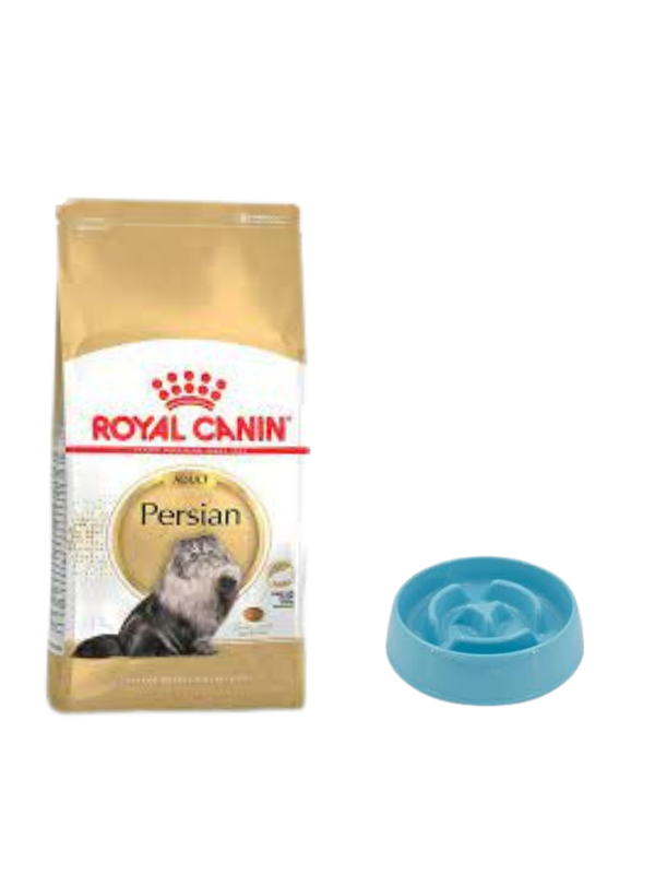 Royal Canin Persian Yetişkin Kuru Kedi Maması 2 Kg,Yavaş Yeme Mama Kabı 375 Ml.