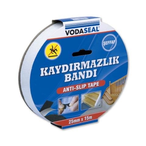 Merdiven Kaydırmaz Bandı Şeffaf 25*15mt