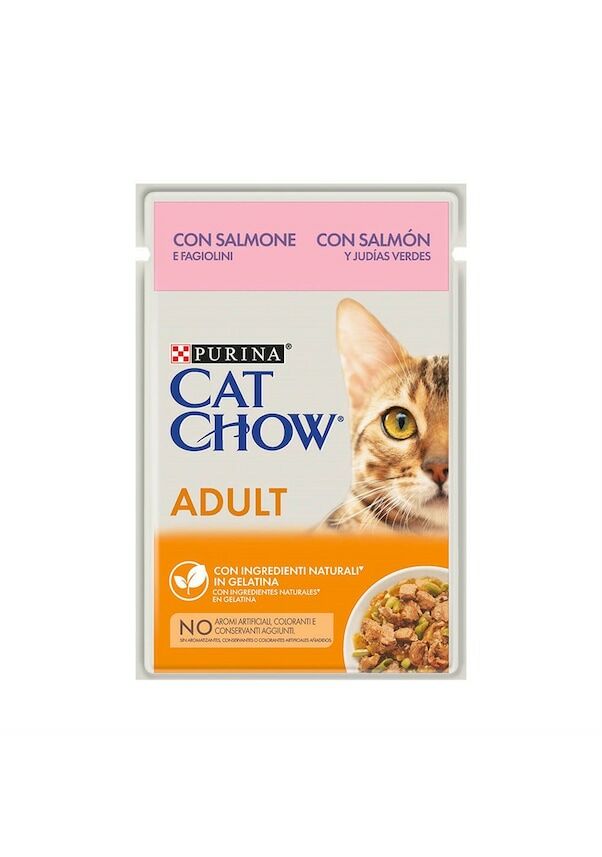 Purina Cat Chow Somonlu Yetişkin Kedi Konserve Maması 85 G 26 x 85 gr