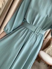 Kloş elbise mavi