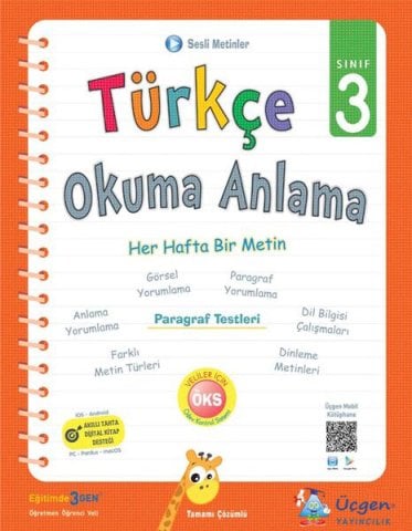 Türkçe Okuma Anlama 3.Sınıf