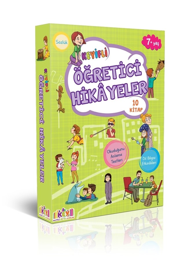 Keyifli Öğretici Hikayeler Serisi (10 Kitap)