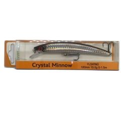 Powerex Crystal Minnow 120 mm. 15,5gr. 0-1,5m. Floating Suni Yem 6485