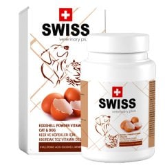 SWISS VETERINARY PLUS CAT-DOG EGG SHELL SKIN EFFECT POWDER