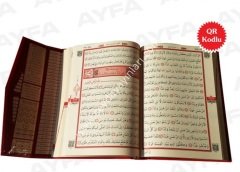 Kuranı Kerim Orta Boy Kırmızı / القرآن الكريم