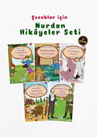 Çocuklar İçin Nurdan Hikayeler Seti 5,Kitap