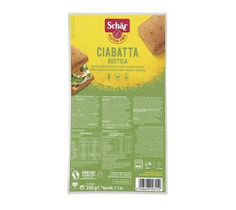 Dr. Schar Ciabatta Rustishe Glutensiz Esmer Ekmek