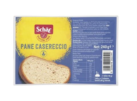 Dr. Schar Pane Casereccio Glutensiz Esmer Ekmek