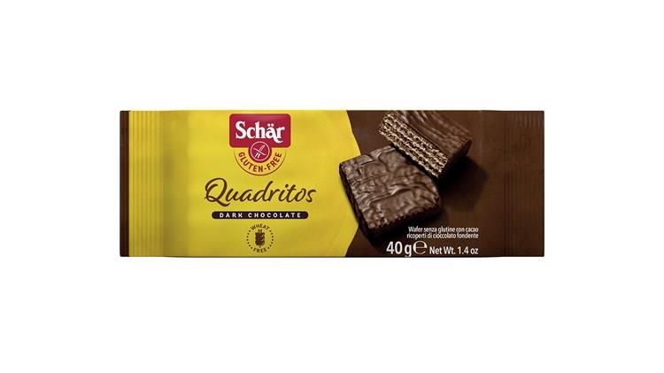 Dr. Schar Quadritos Çikolata Kaplı Gofret