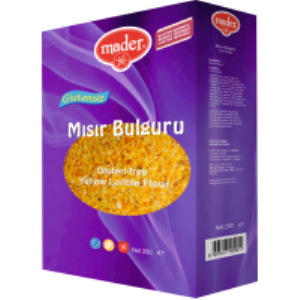 Mader glutensiz mısır bulguru 250 gr