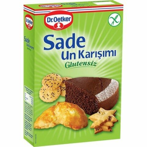 Dr. Oetker Glutensiz Sade Un Karışımı 250 gr