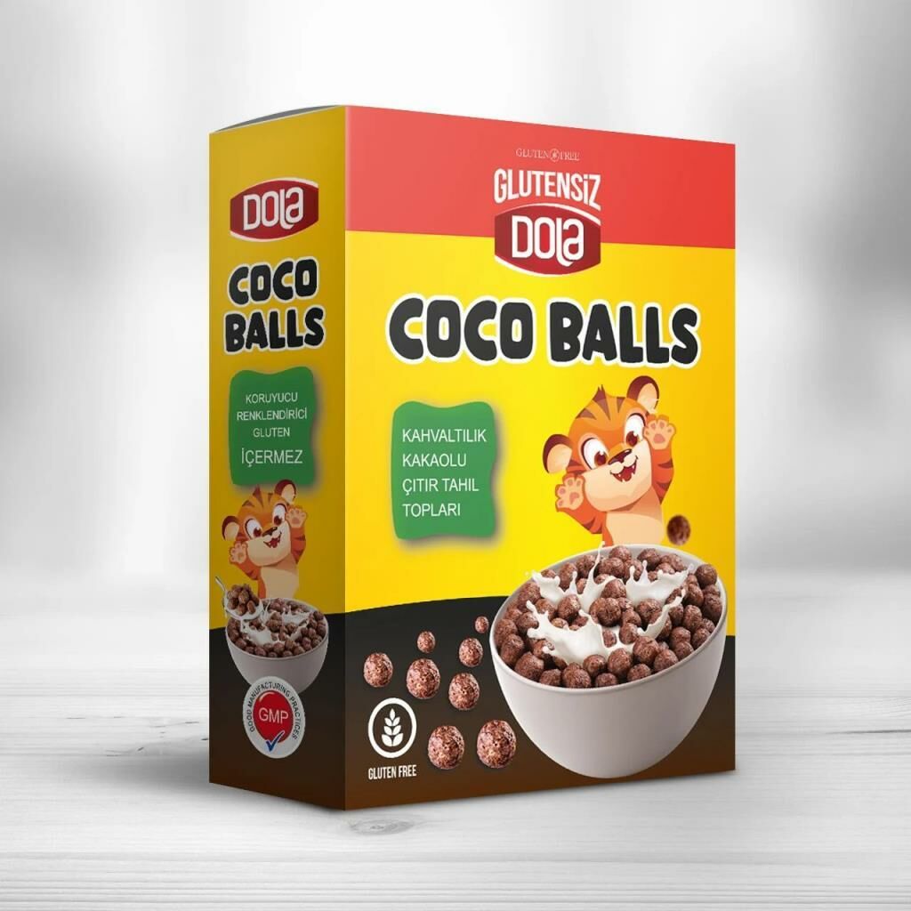 Dola Glutensiz Coco Balls Kahvaltılık Gevrek 300GR