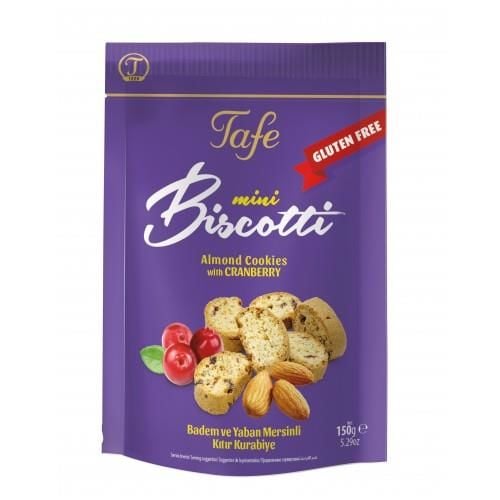 Tafe Glutensiz Mini Biscotti Kurabiye