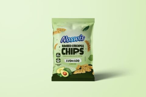 Noswis Glutensiz Avokado Aromalı Nohut Cipsi