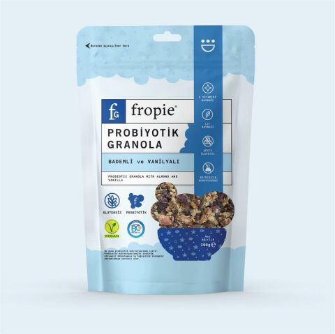 Fropie Bademli Vanilyalı Granola