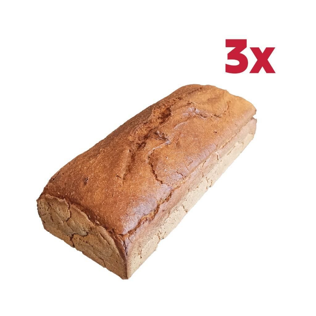 Gurme Glutensiz Çiğ Karabuğdaylı Ekmek 600gr x3
