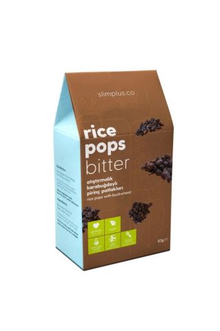 Slim Plus Glutensiz Rice Pops Bitter 50Gr