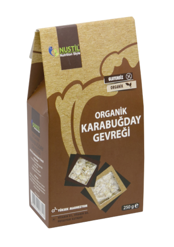 Nustil Organik Glutensiz Karabuğday Gevreği 250 gr