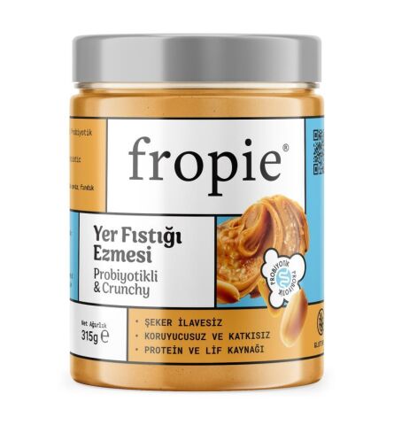 Fropie Glutensiz Probiotlikli Yer Fıstığı Ezmesi