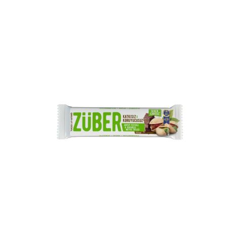 Züber Antep Fıstıklı Çikolatalı Meyve Bar 40 G