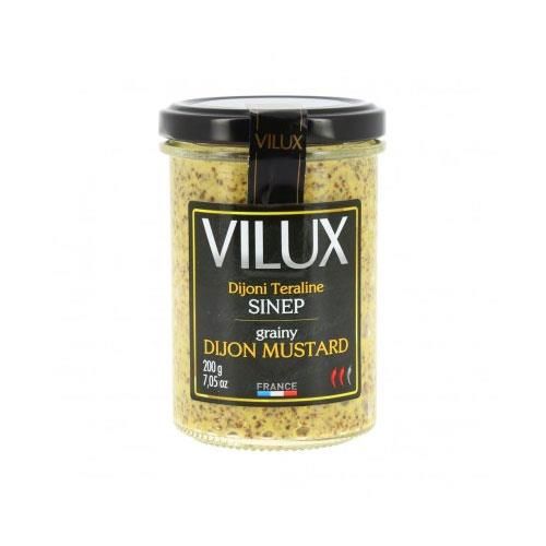 Vılux dijon glutensiz taneli hardal 200 ML