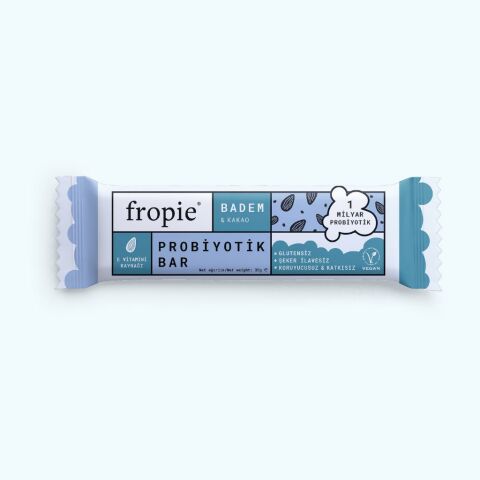 Fropie badem kakaolu probiotik bar 35 gr