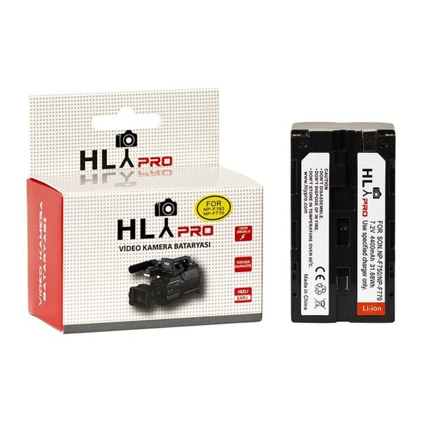 Hlypro Sony HD1000 İçin NP-F750 Batarya