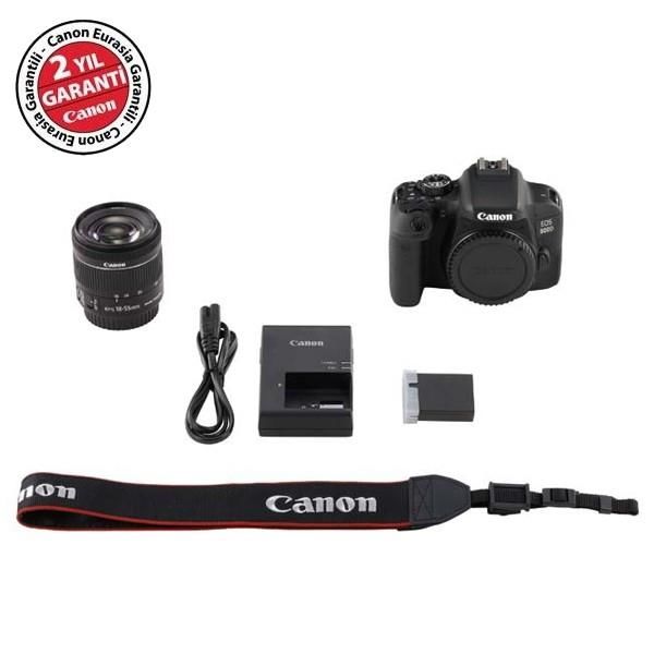 Canon EOS 800D 18-55mm IS STM Fotoğraf Makinesi (Canon Eurasia Garantili)