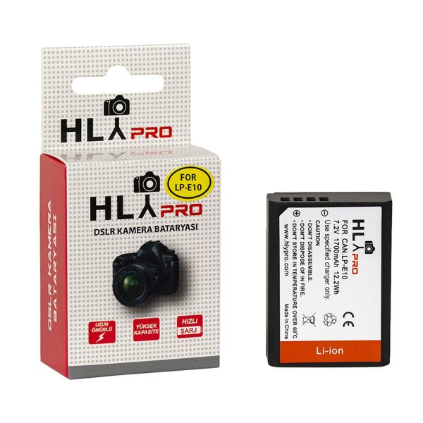 Hlypro Canon 1100D için LP-E10 Batarya