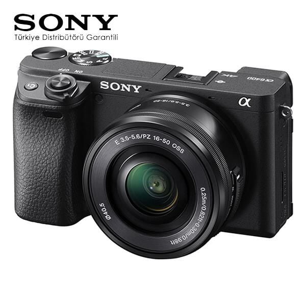 Sony A6400 + 16-50mm Lens Aynasız Fotoğraf Makinesi