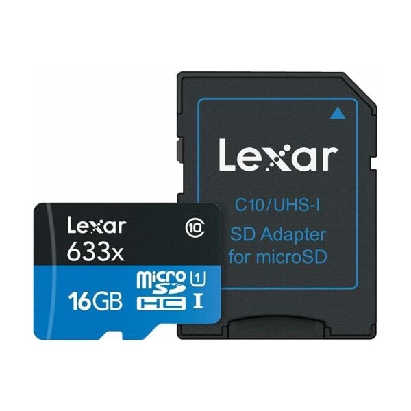 LEXAR 16GB MİCROSDHC UHS-I HİGH SPEED 633X C10 Adaptör