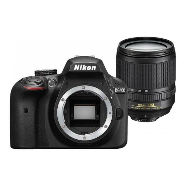 Nikon D3400 18-105mm Kit Fotoğraf Makinesi