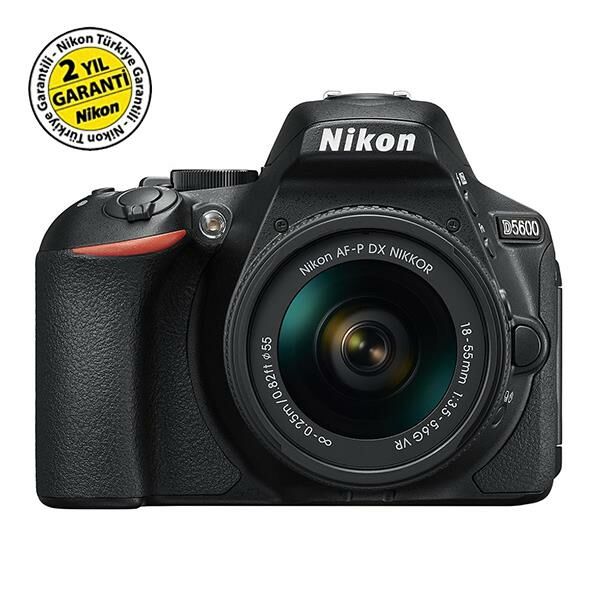 Nikon D5600 Af-P 18-55 VR Kit Fotoğraf Makinesi