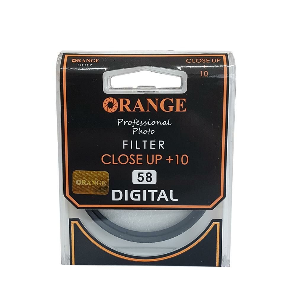 Orange 58mm Close Up + 10 Filtre