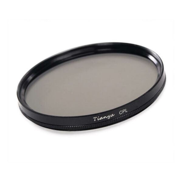 Tianya 62mm Circular Polarize Filtre + Mikro Fiber Bez