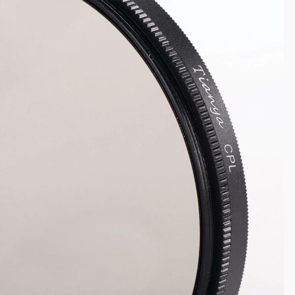 Tianya 62mm Circular Polarize Filtre + Mikro Fiber Bez