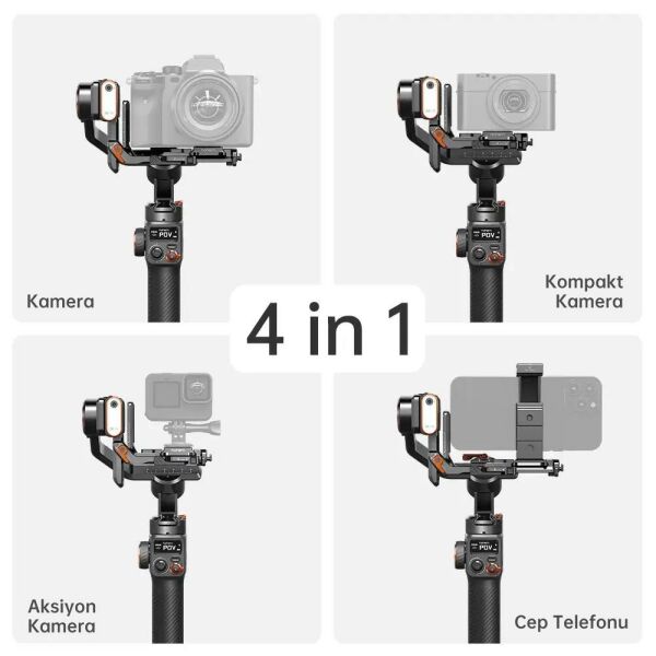 Cazipshop Hohem İsteady MT2 4-in-1 Gimbal